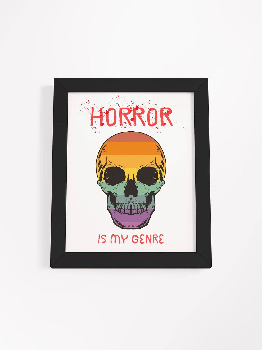Horror is my Genre Framed Poster product image (21)