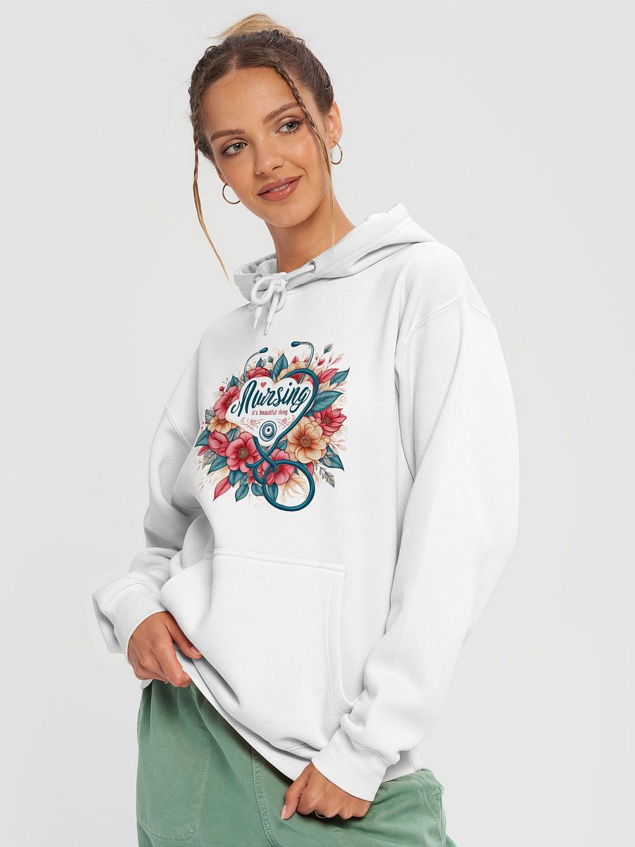 Nursing Heartbeat Hoodie product image (17)