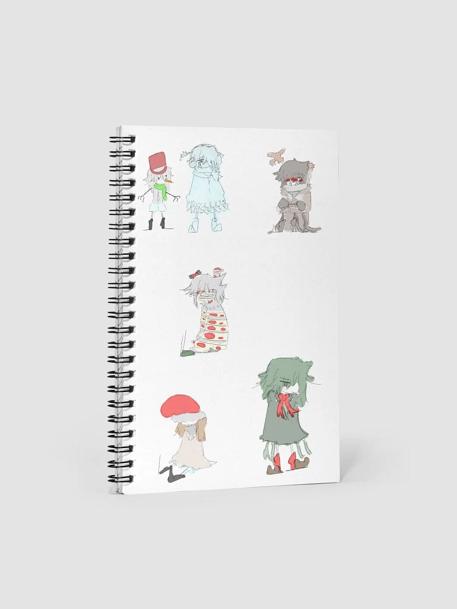 365!! daily character dictionary note book dark christmas product image (1)