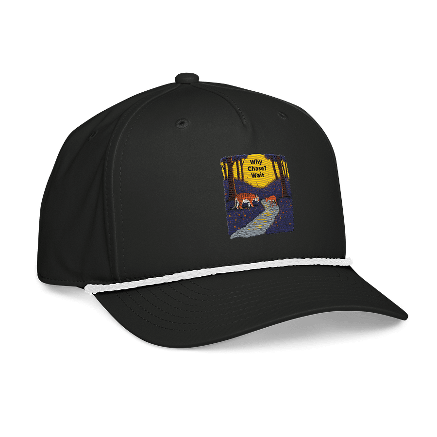 Why Chase? Wait - Tiger and Deer Forest Scene Design Cap product image (4)