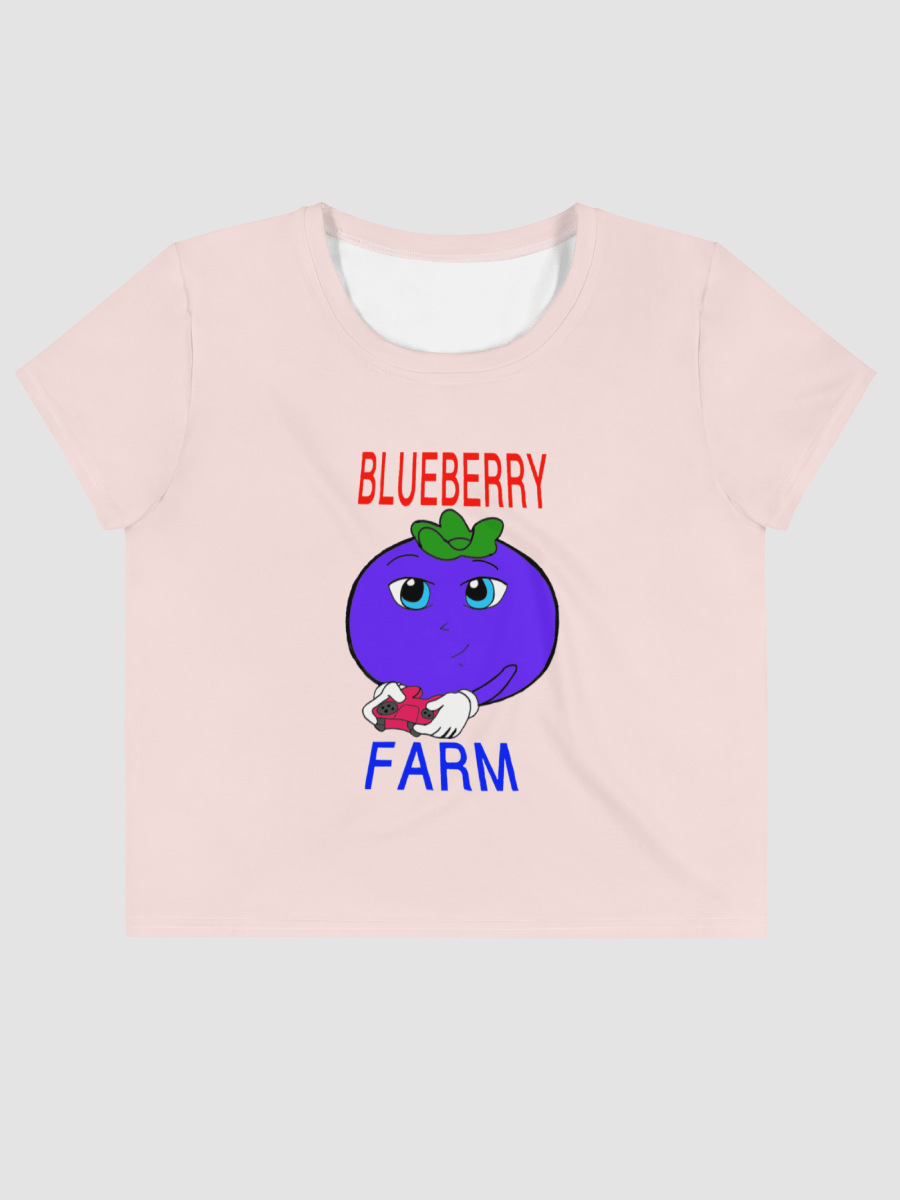 [blueberry098_] All-Over Print Crop Tee Sublicolor 132 product image (1)