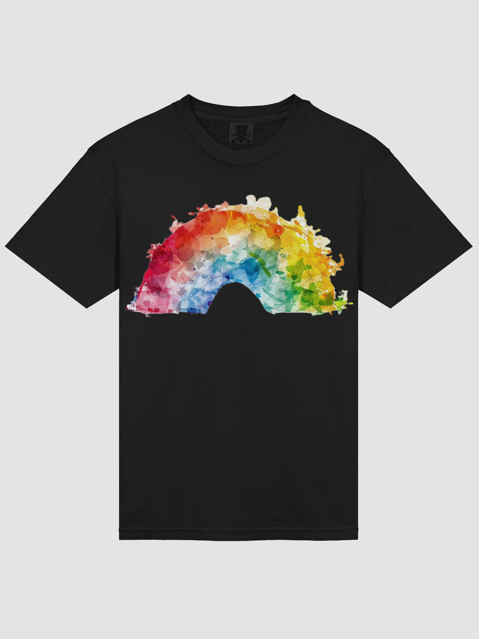 Rainbow Splash Watercolor Pride T-Shirt product image (30)