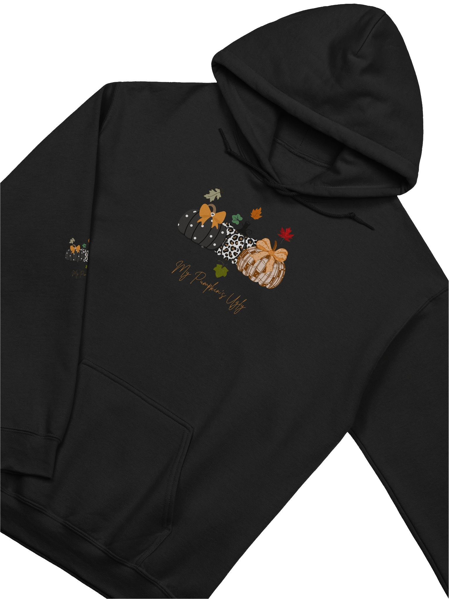 🎃 My Pumpkin Ugly Hoodie – Funny Halloween Sweatshirt for Fall Lovers product image (26)