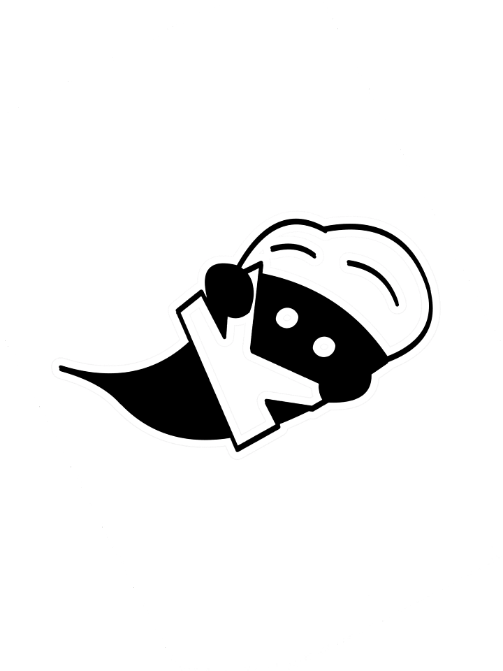 KB "Black Ghost" Sticker product image (1)