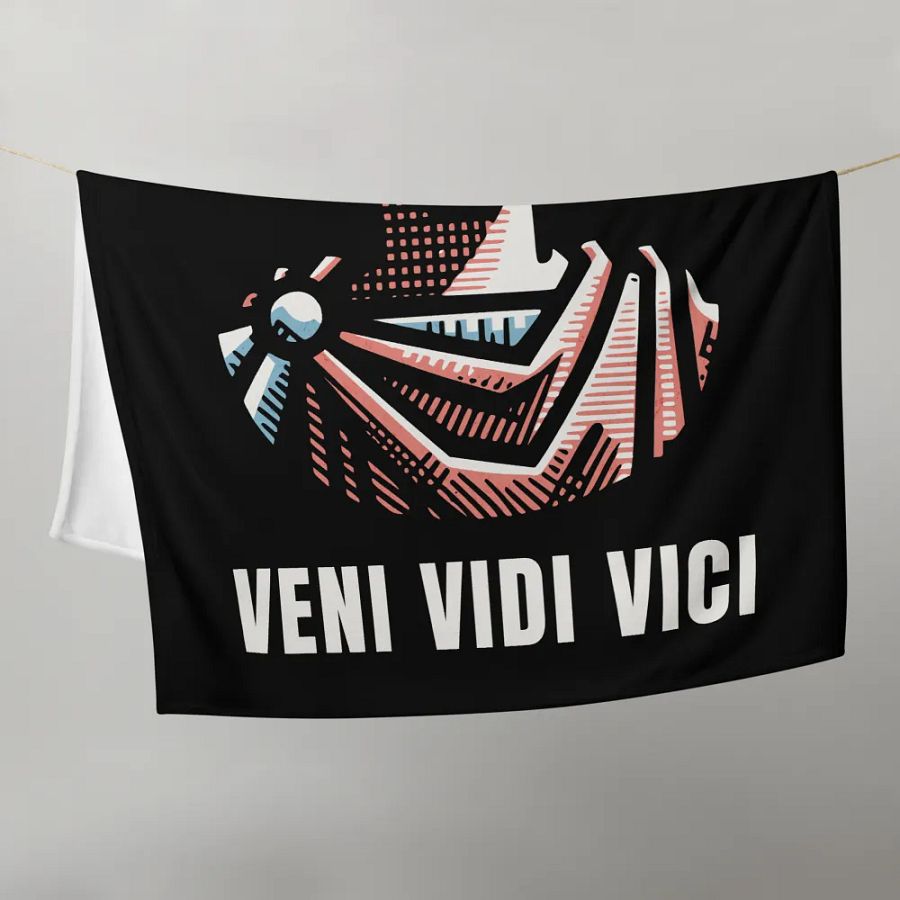 Veni Vidi Vici Blanket product image (12)