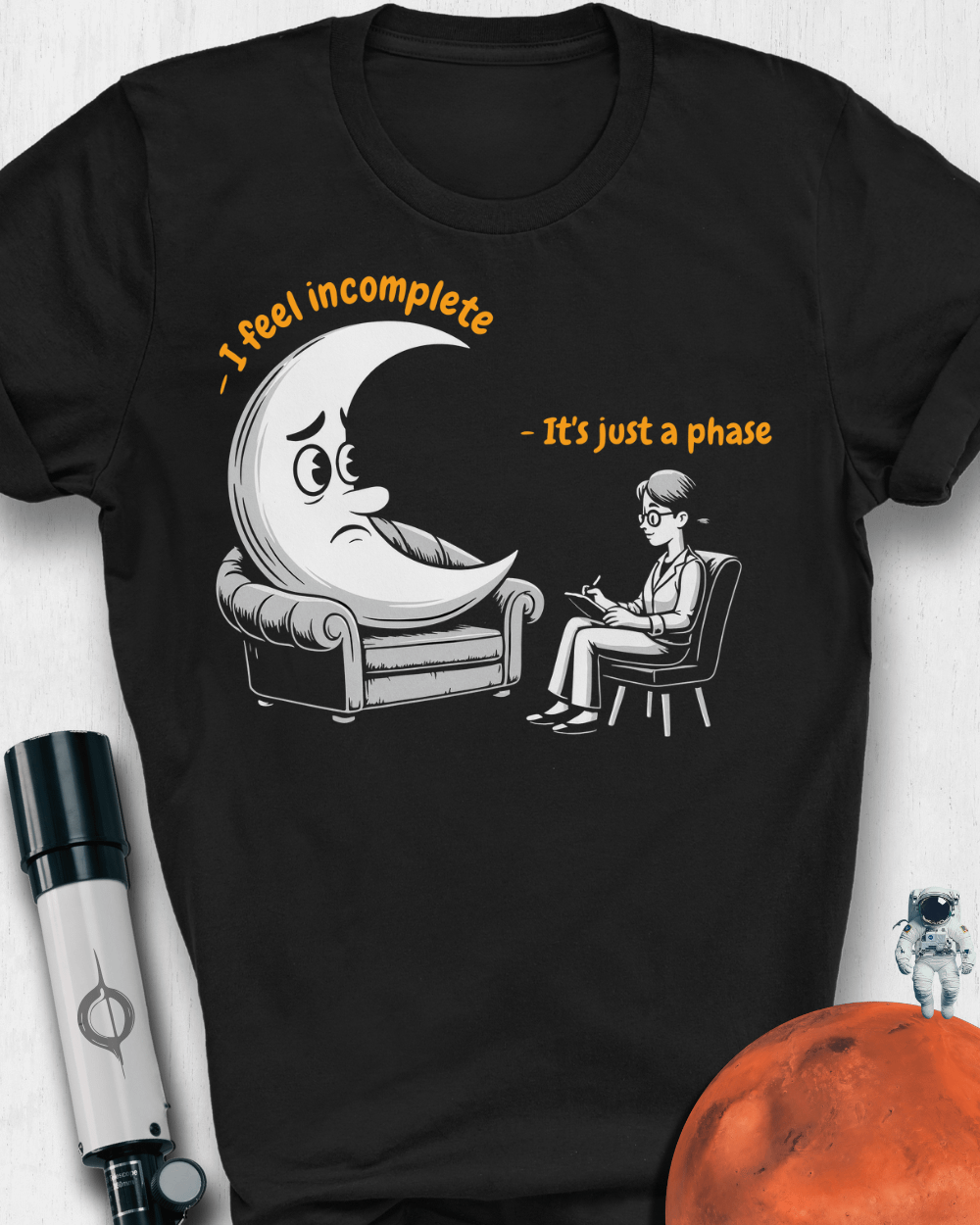 It's Just A Phase Unisex T-Shirt product image (5)