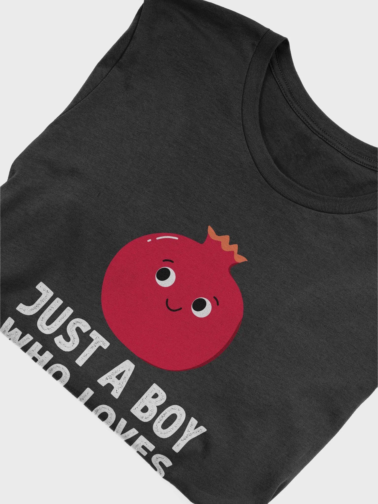 Just A Boy Who Loves Pomegranates T-Shirt Funny Pomegranates Lover Shirt product image (5)