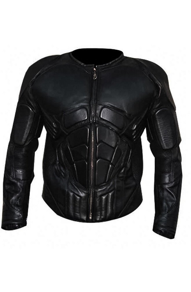 Copy of Batman leather Jacket for motorcycle ( armor, suit, gear, protection, moto equipment sports ) product image (1)