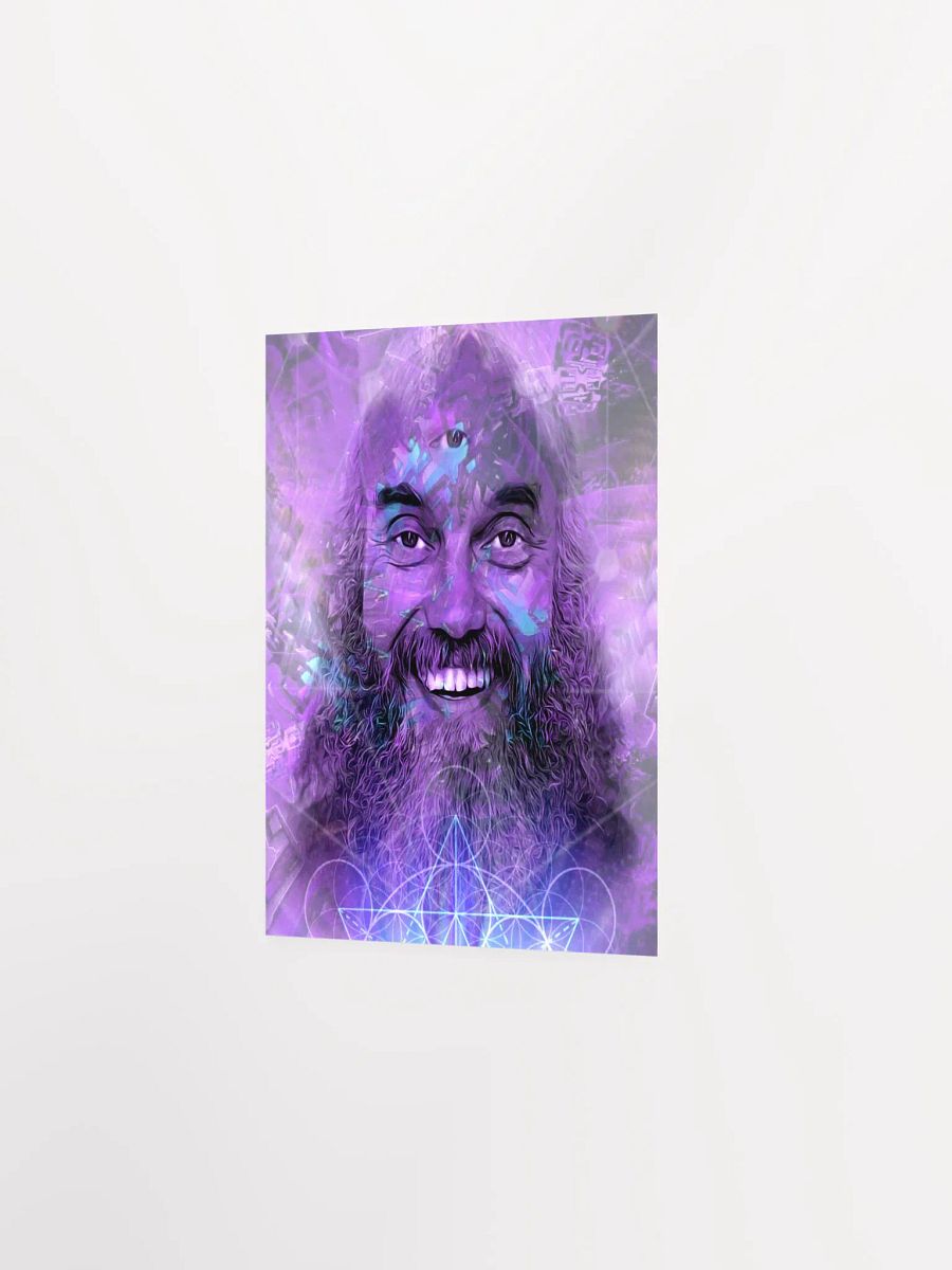 Purple Portal: Visionary Psychedelic Aura and Sacred Geometry Fine Art Print product image (4)