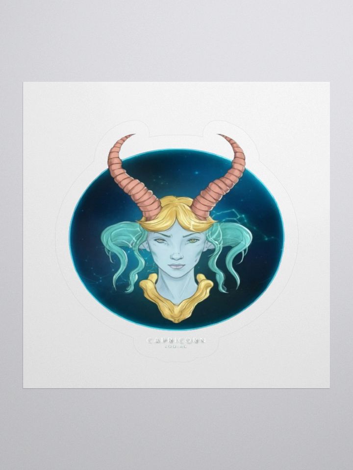 Capricorn Kiss-Cut Sticker product image (3)