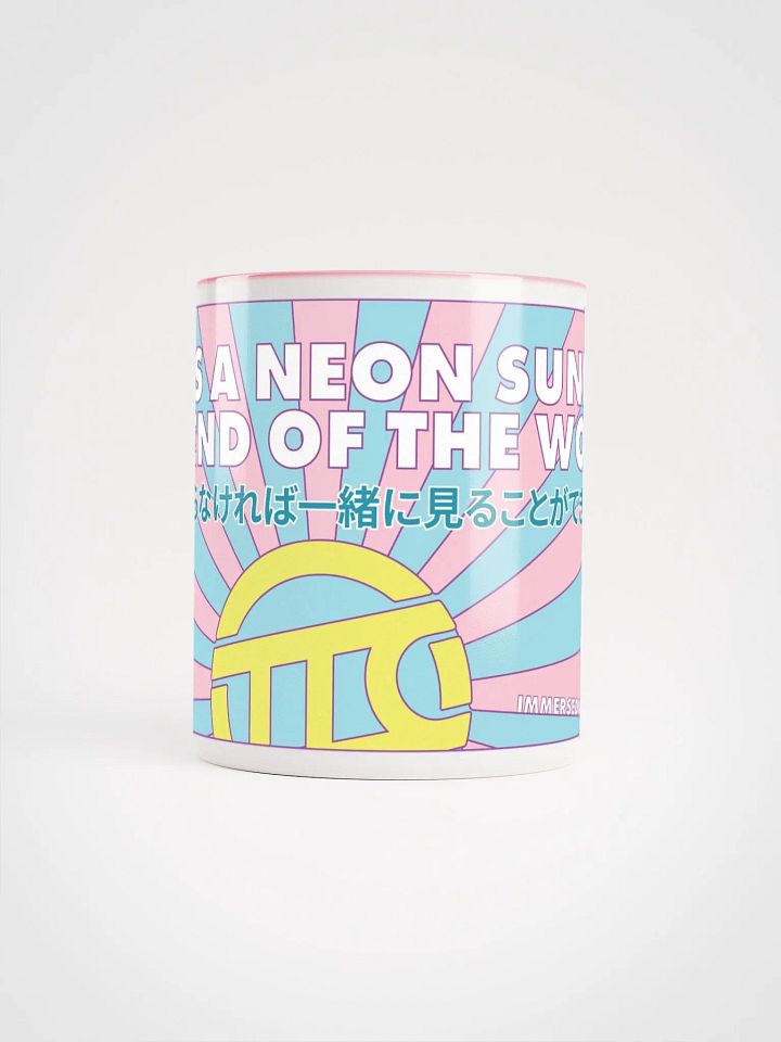 Neon Sunrise Mug product image (1)