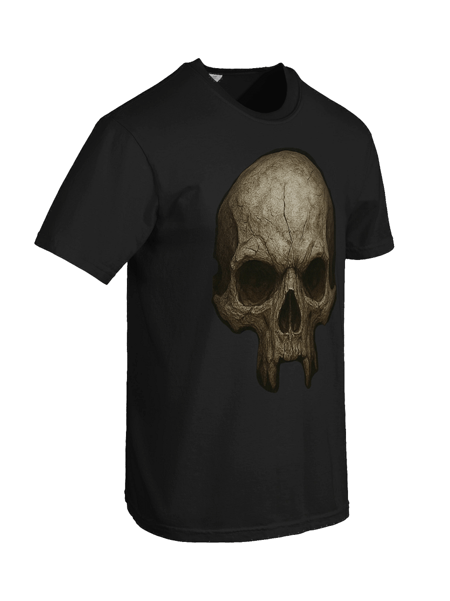 DR3ADMARROW Skull Illustration Heavyweight Tee product image (8)