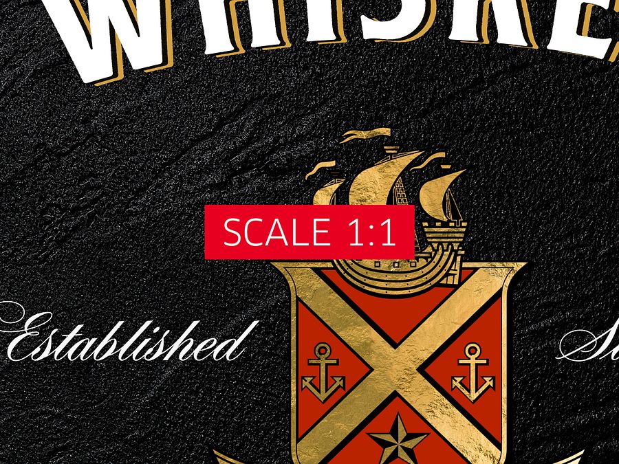 What whiskey will not cure, there is no cure for / Jameson — Whiskey gold blackboard with quote product image (4)