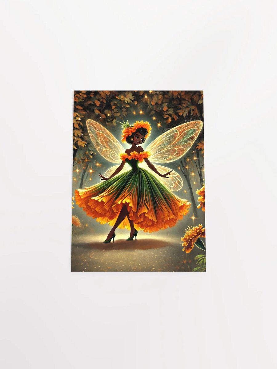 Enchanted Marigold Fairy Premium Matte Poster product image (4)