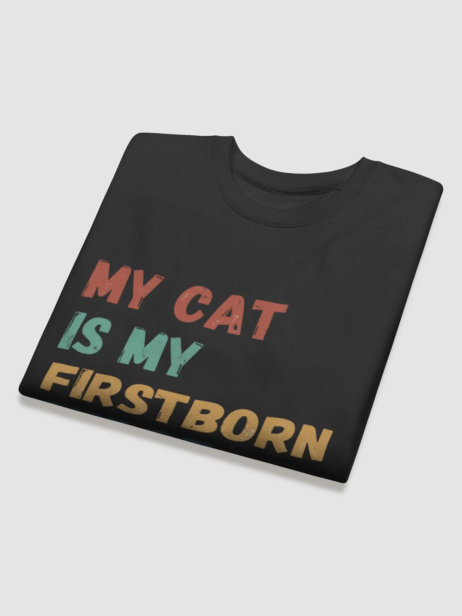 Firstborn Feline Love Sweatshirt product image (4)