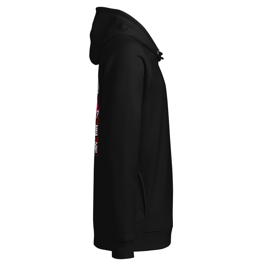Leopard E Floral Unisex Hoodie product image (7)