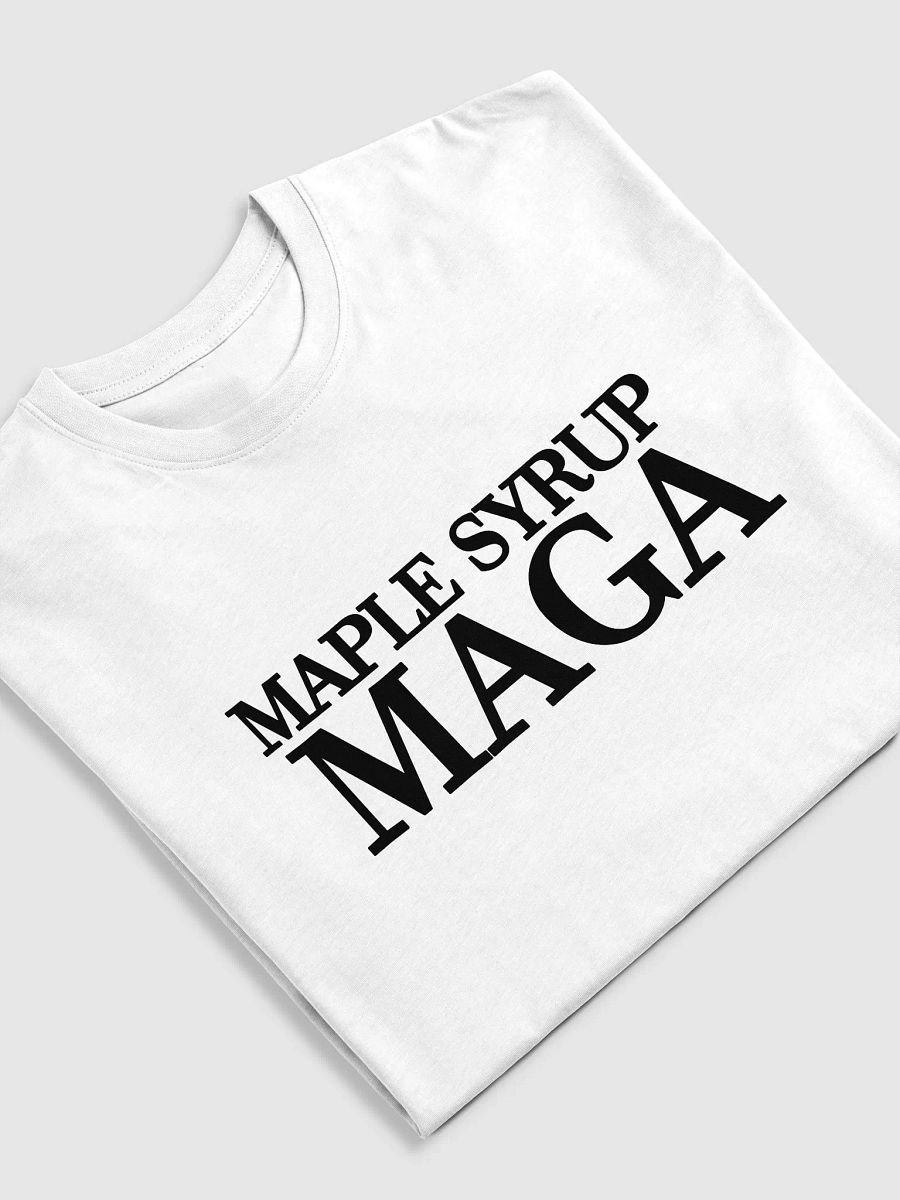 MAPLE SYRUP MAGA White T-SHIRT product image (5)