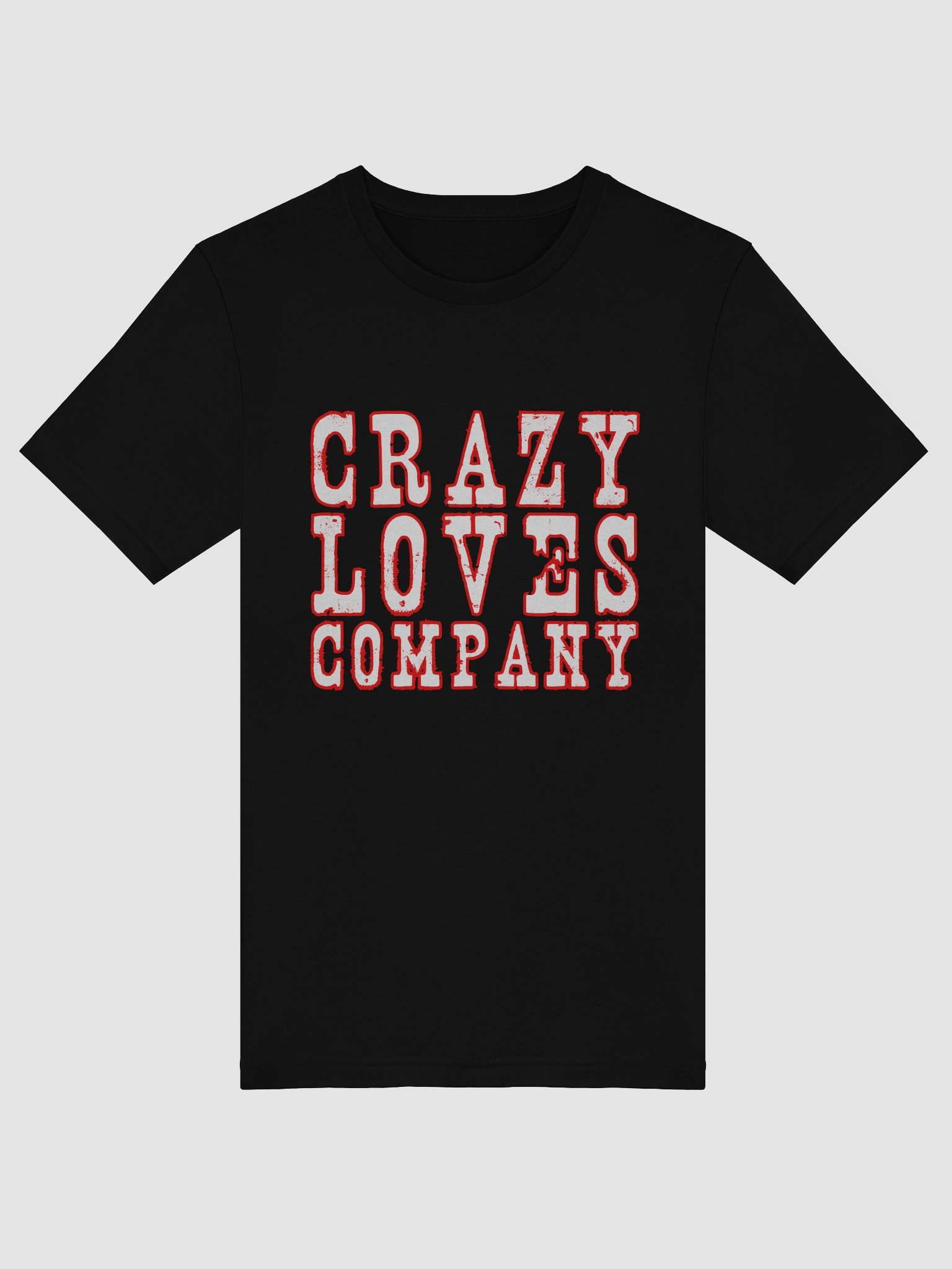 Crazy Loves Company | Official Black T product image (3)