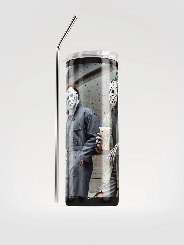 Horror Icons Coffee Break Stainless Steel Tumbler product image (2)