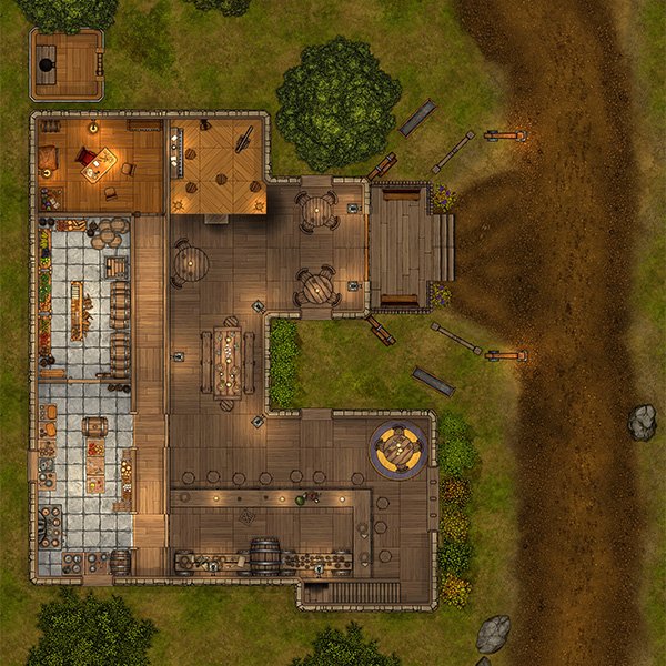 Explore Every Corner of the Crow's Cask Tavern! product image (1)