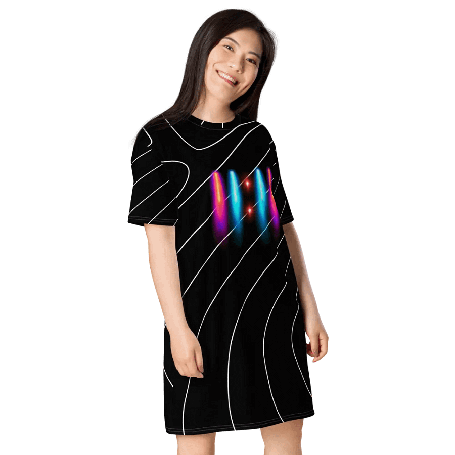 11:11 Parallel Void All-Over T-Shirt Dress product image (5)
