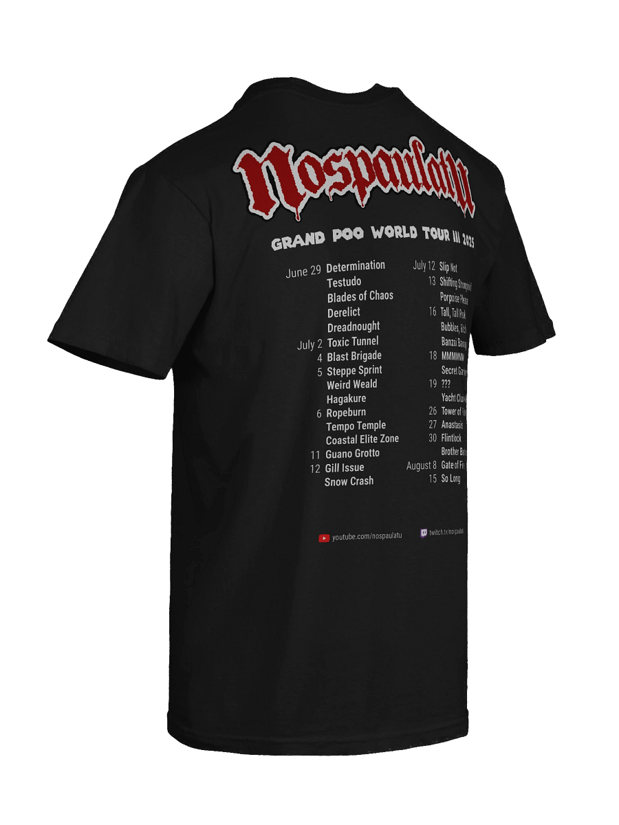 Grand Poo World Tour III 2025 - Heavyweight Tee product image (10)