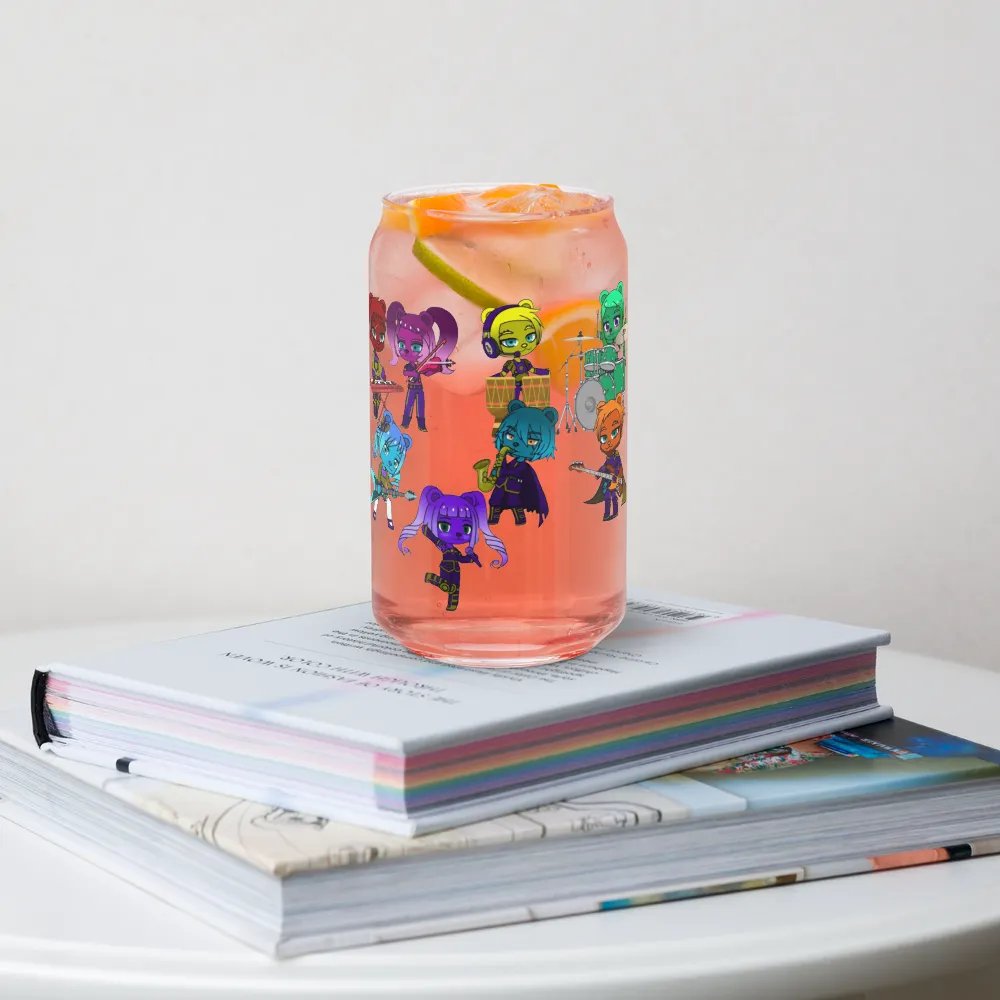 Shadow Bears (The Band) can-shaped glass product image (4)