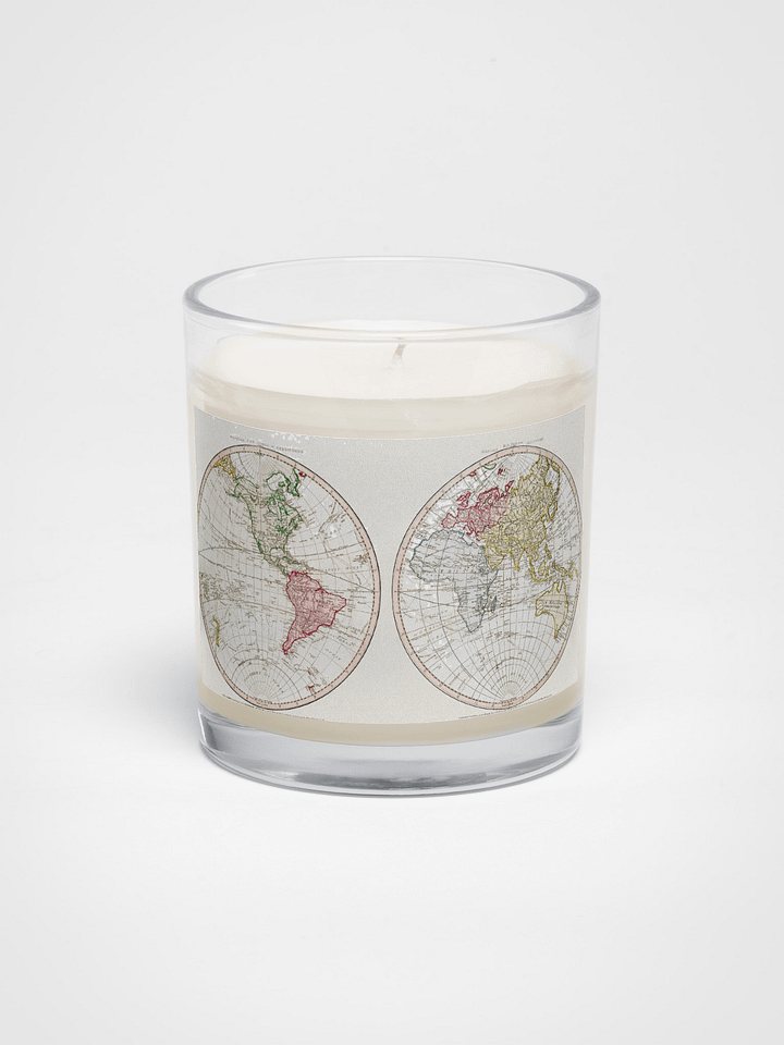 Vintage Map. Soy Wax Candle product image (1)