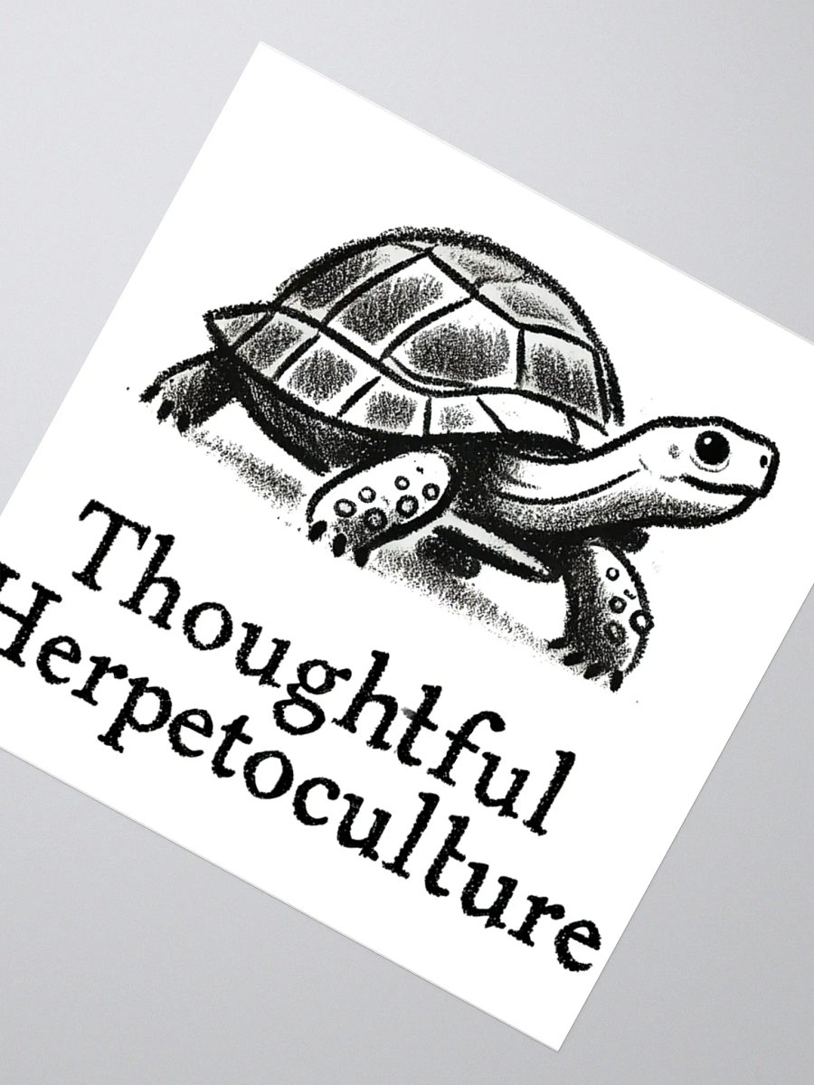 Thoughtful Herpetoculture Sticker product image (5)