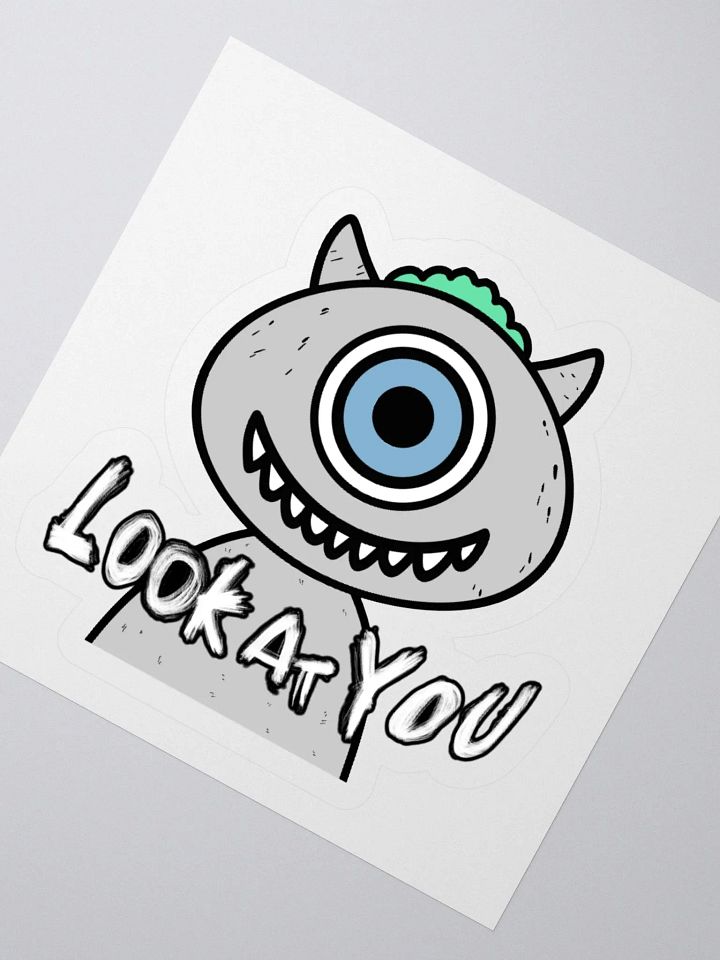 'Look At You' Creature Sticker product image (6)