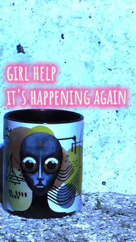 What the helly...

When your haunted mug grows bugs instead of mould.. no bugs were harmed making this video.
#veritasphenome...