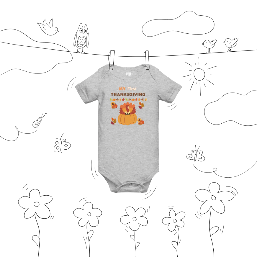 My First Thanksgiving Onesie product image (36)