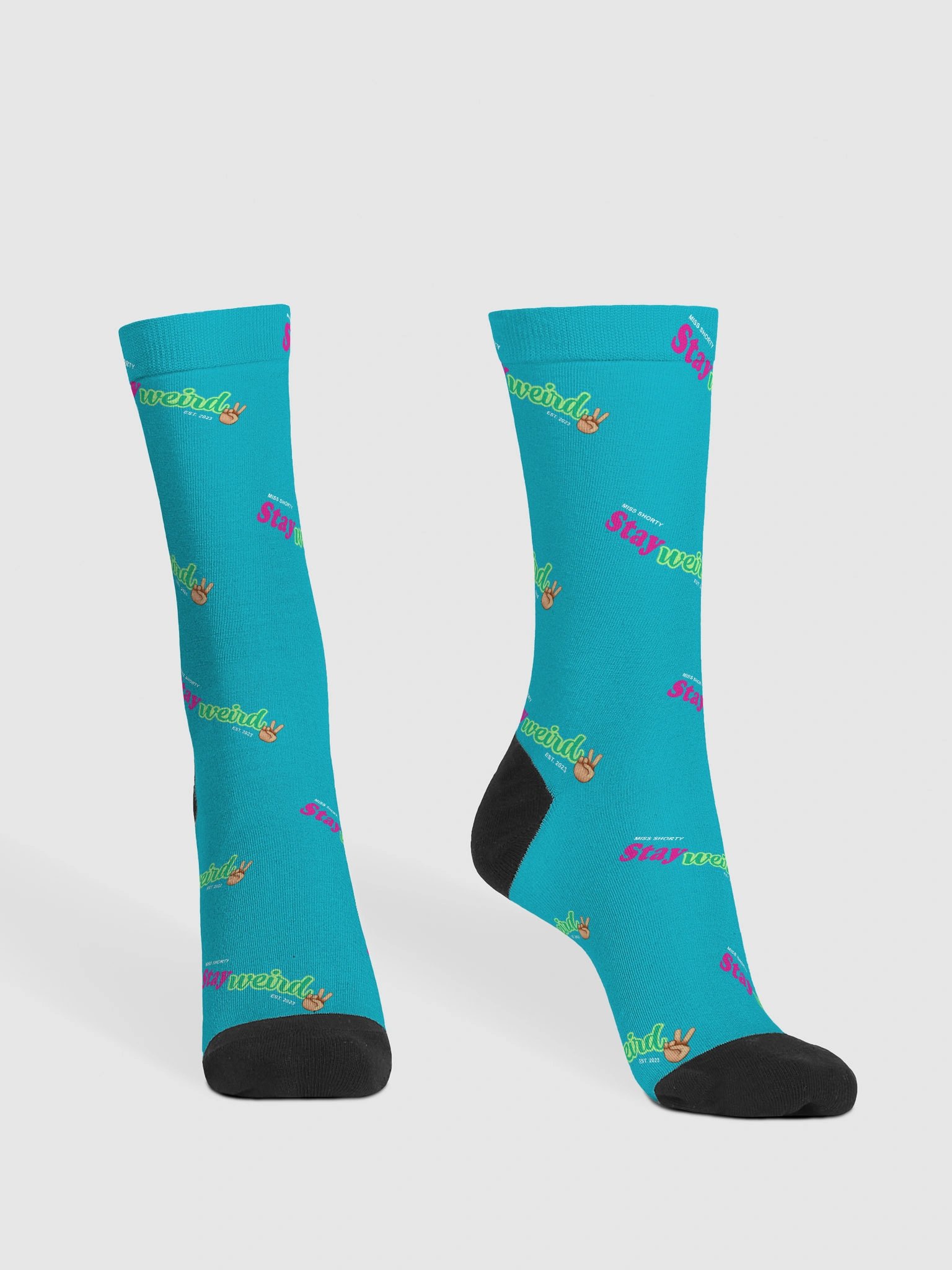 Stay Weird Polka Dot Socks product image (2)