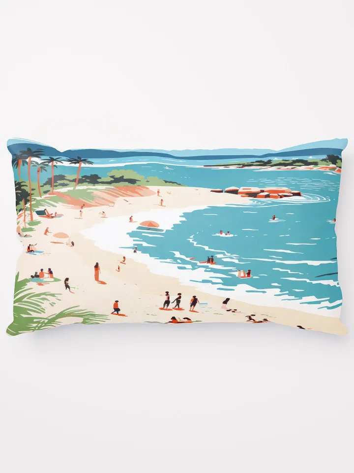 'Beach Life Paradise' All-Over Print Pillow product image (1)
