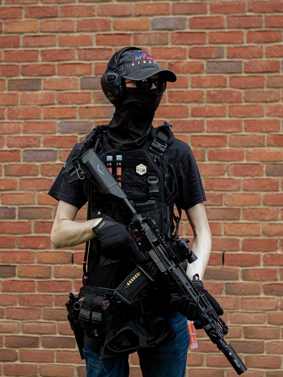 "Apple43 Airsoft" Embroidered Hat (Retro) product image (6)