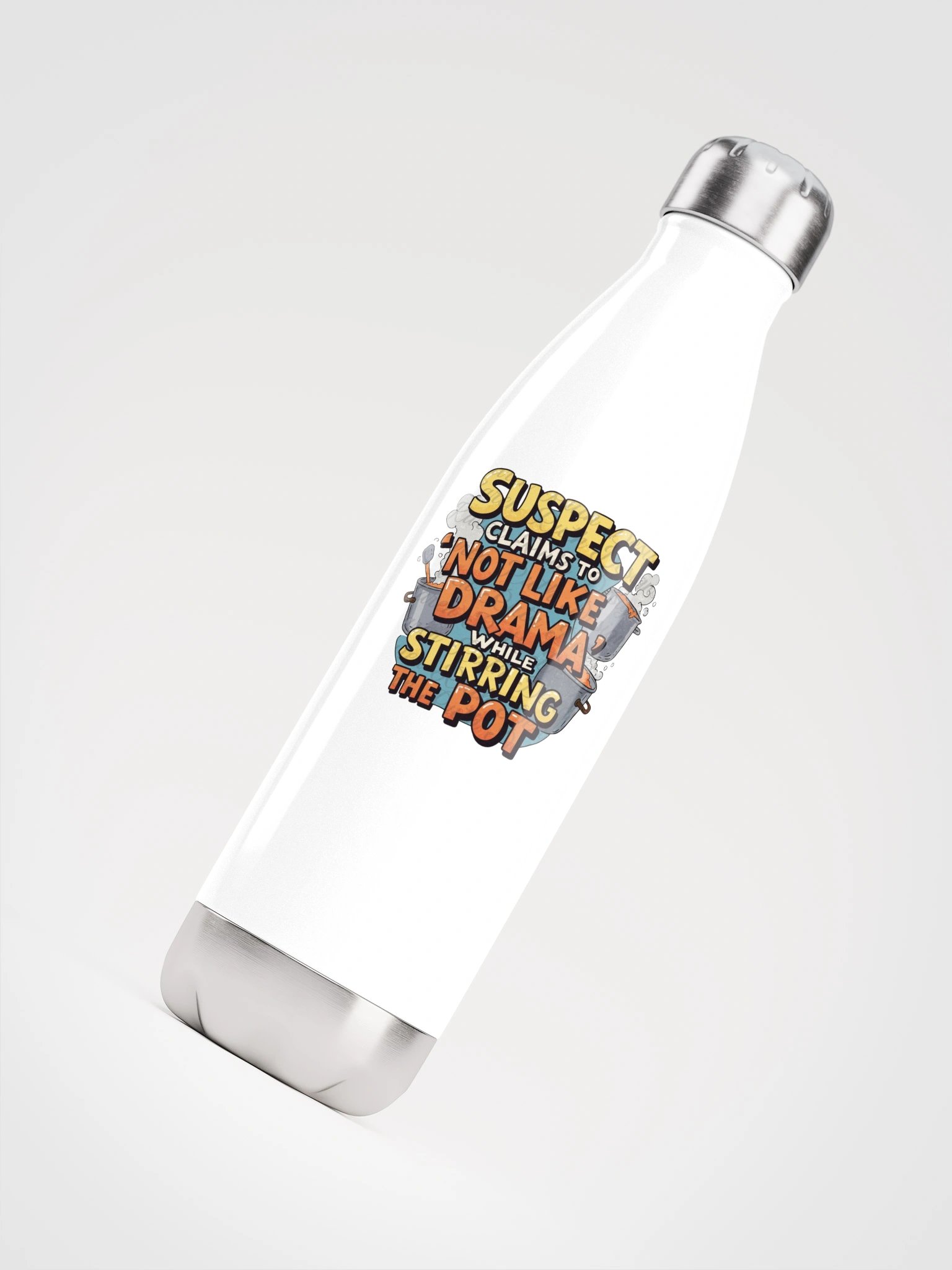 Drama Stirrer Stainless Steel Water Bottle product image (4)