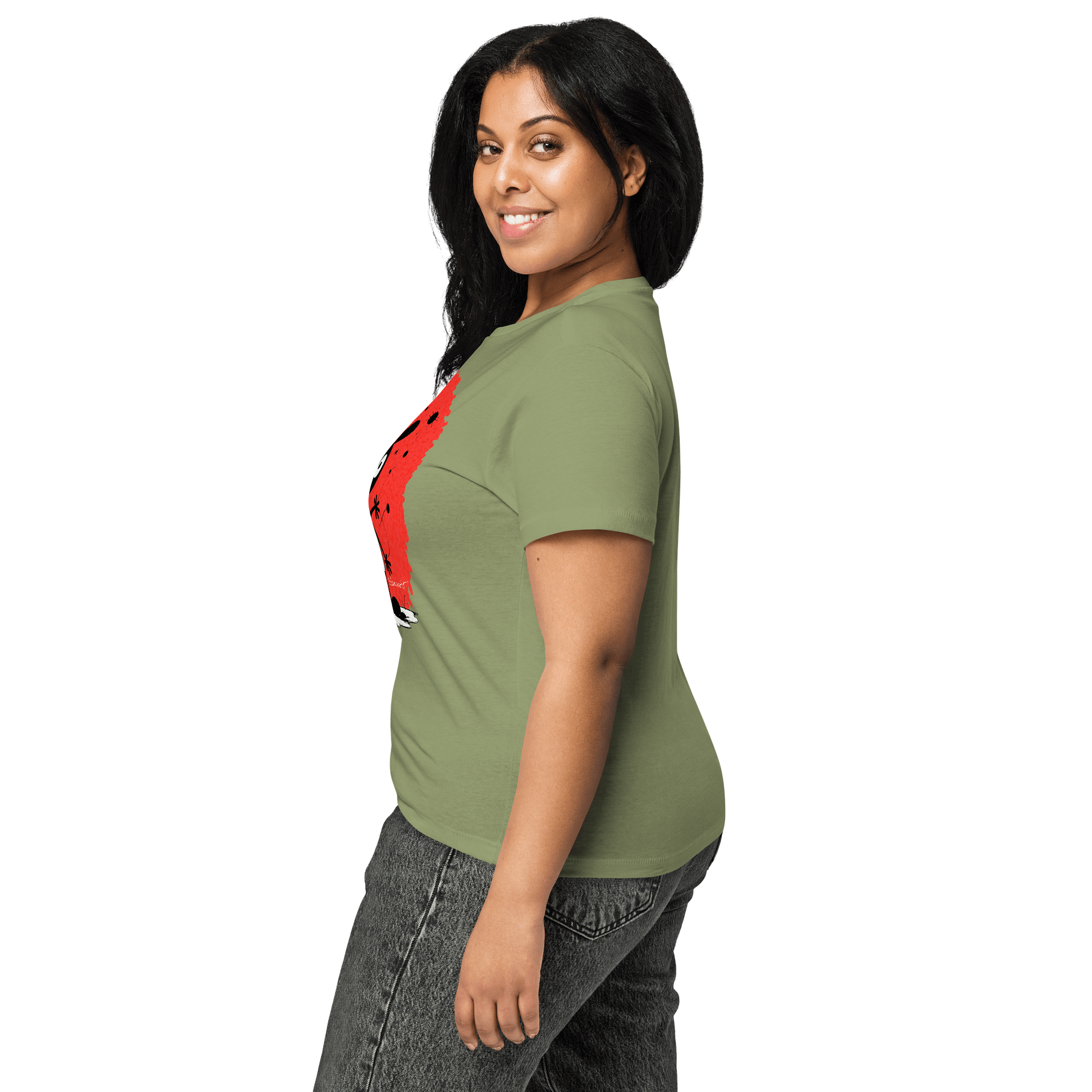 Cotton Heritage Women's High-Waisted Tee product image (5)