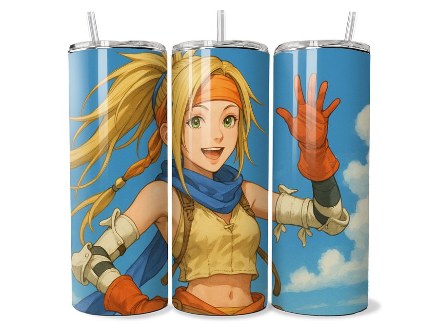 Final Fantasy X Rikku Tumbler - 20oz Stainless Steel product image (1)