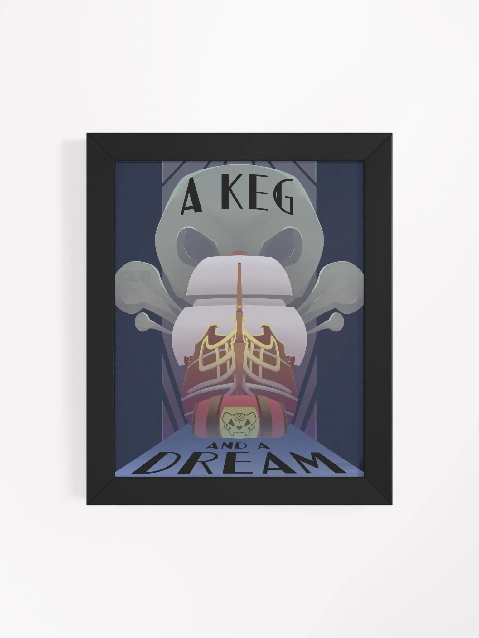 A Keg and a Dream (Framed) product image (12)