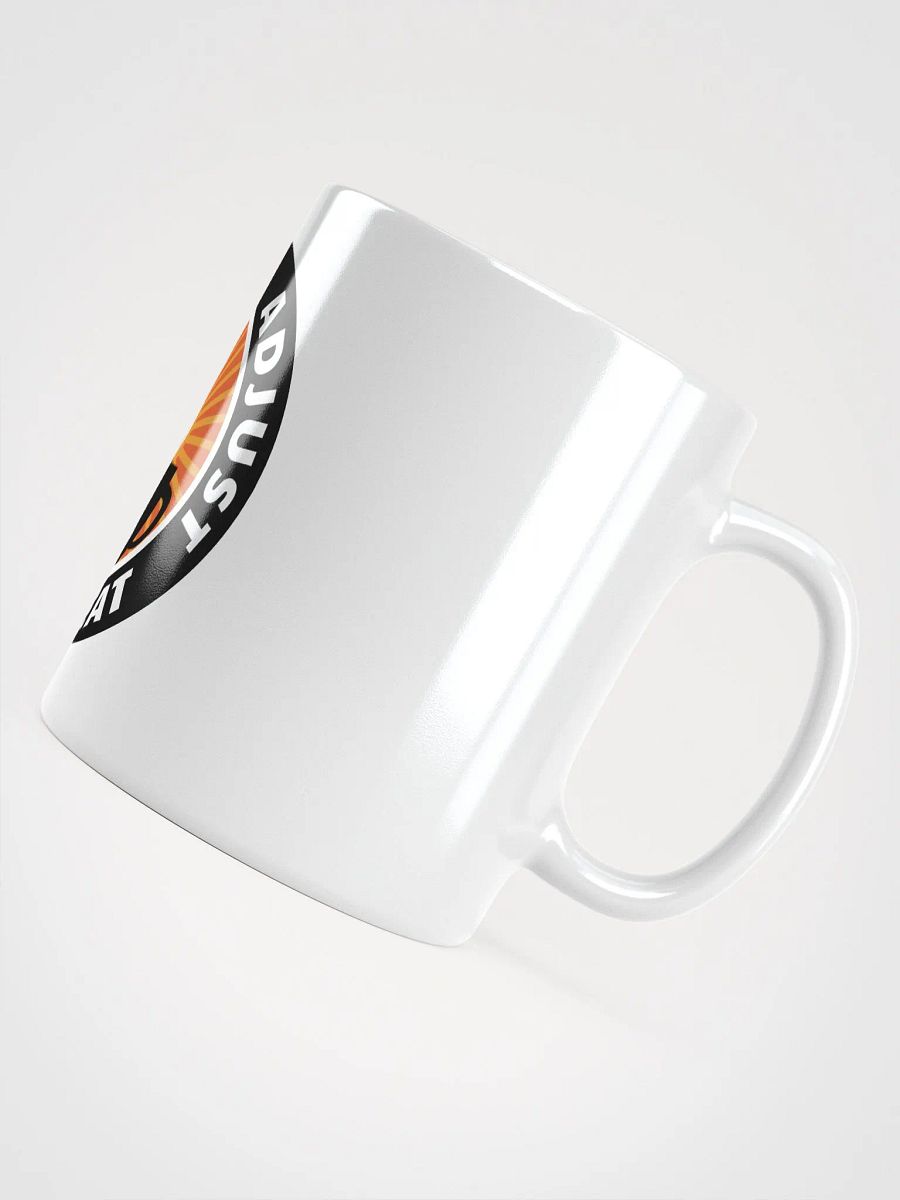 Coffee Adjust Repeat - White Mug product image (4)