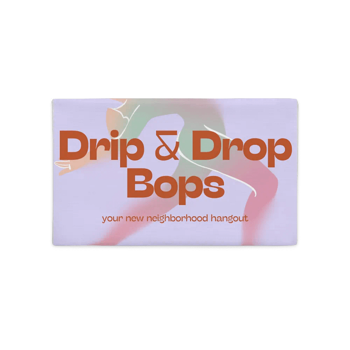 Drip & Drop Bops Premium Pillow Case product image (2)