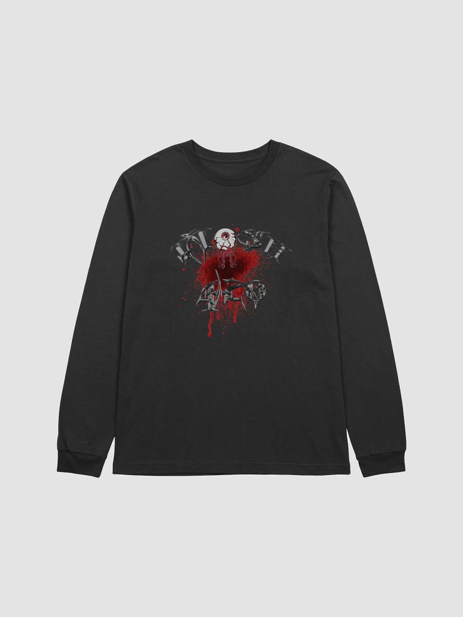 BLOODSPLAT 420 LOGO WOMEN'S LONG SLEEVE SHIRT product image (1)