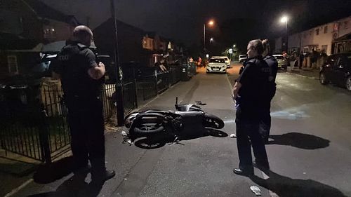 Incident on Fulford avenue in hartcliffe this evening