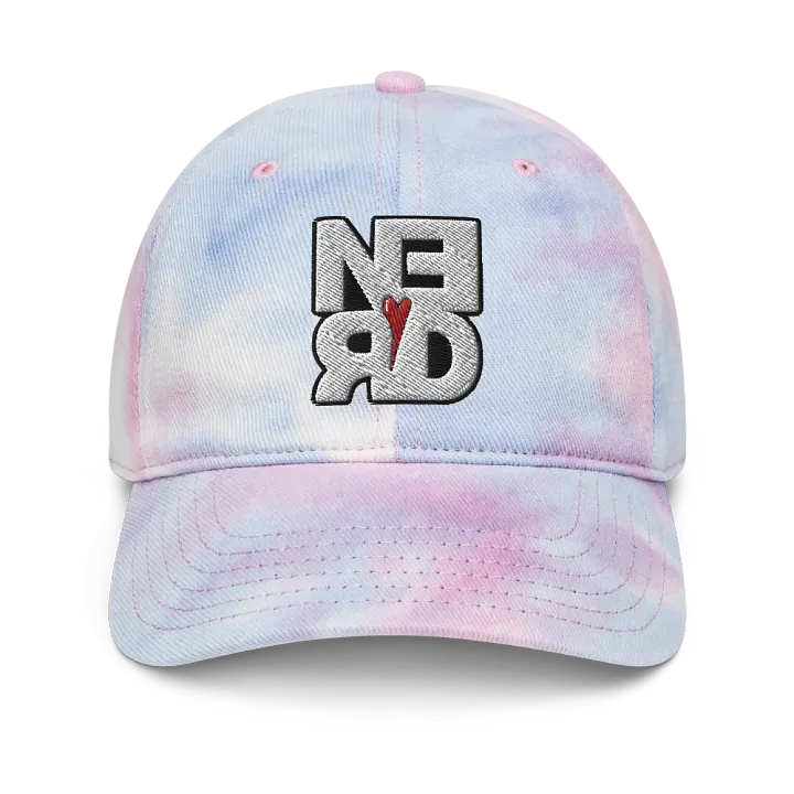 Nerd Heart Tie-Dye Hat product image (3)