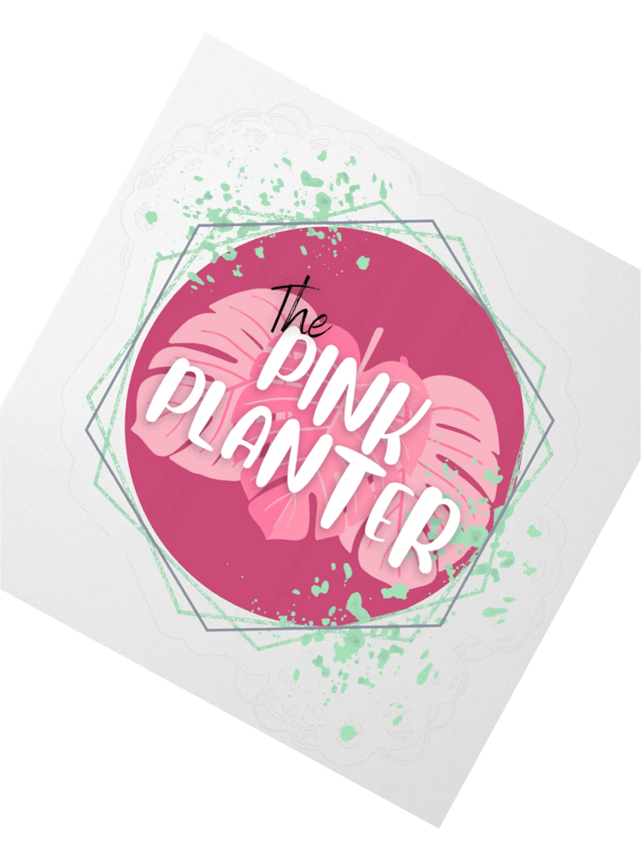 PinkPlanter Logo Sticker product image (3)