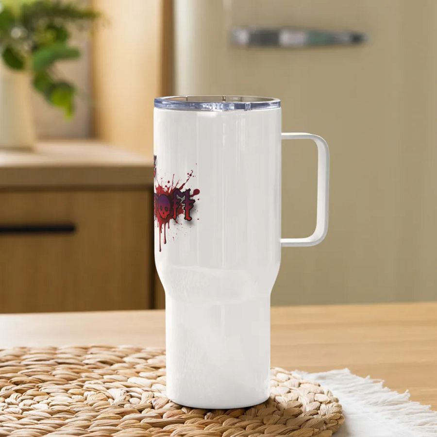 Gothic Splatter Travel Mug product image (11)