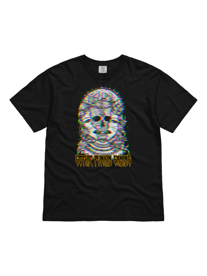 Men's Glitch Skull Gothic Punkin T-Shirt product image (5)