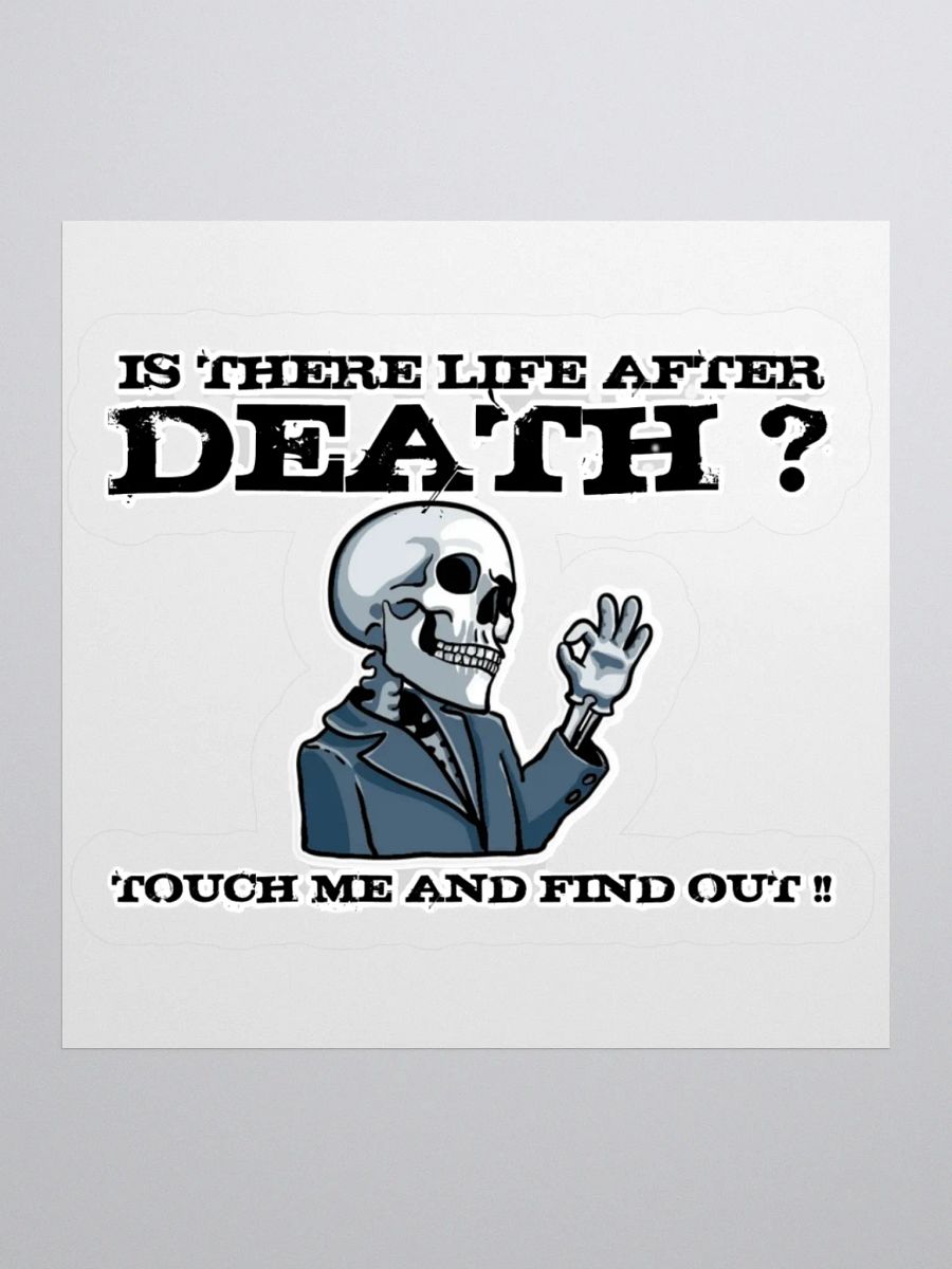IS THERE LIFE AFTER DEATH? TOUCH ME AND FIND OUT!! product image (3)