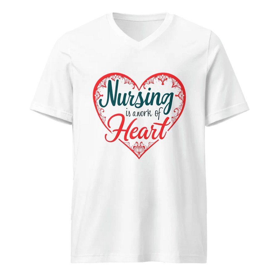 Heartfelt Nursing V-Neck Tee product image (1)