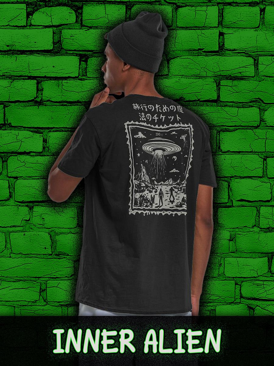 INNER ALIEN Gildan Unisex Softstyle T-Shirt product image (4)